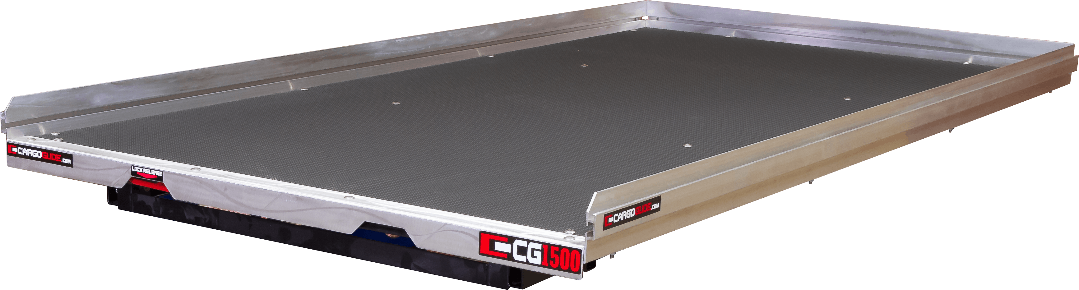 CargoGlide CG15006348 Bed Slides, Fullsize truck or cargo van 1,500 LB capacity 63" L x 48" W