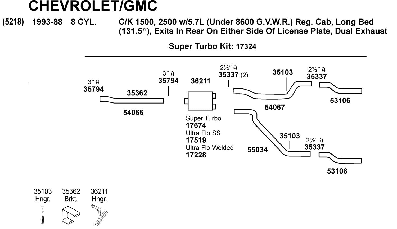 DynoMax 39535 QuietCrawler Cat-Back System For 12-17 Jeep Wrangler Unlimited JK - View #9