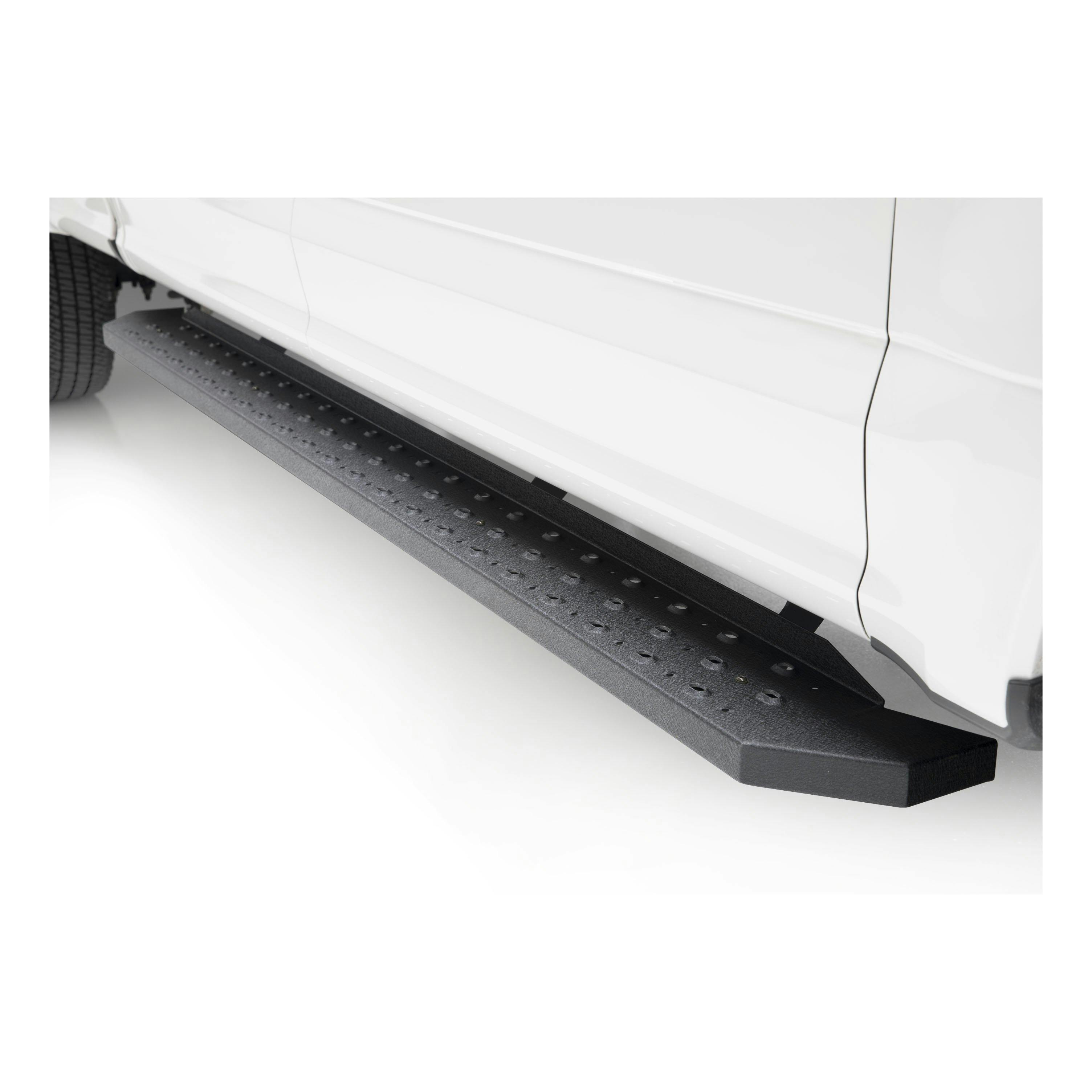 ARIES 2055533 RidgeStep 61/2" x 85" Black Steel Running Boards, Select