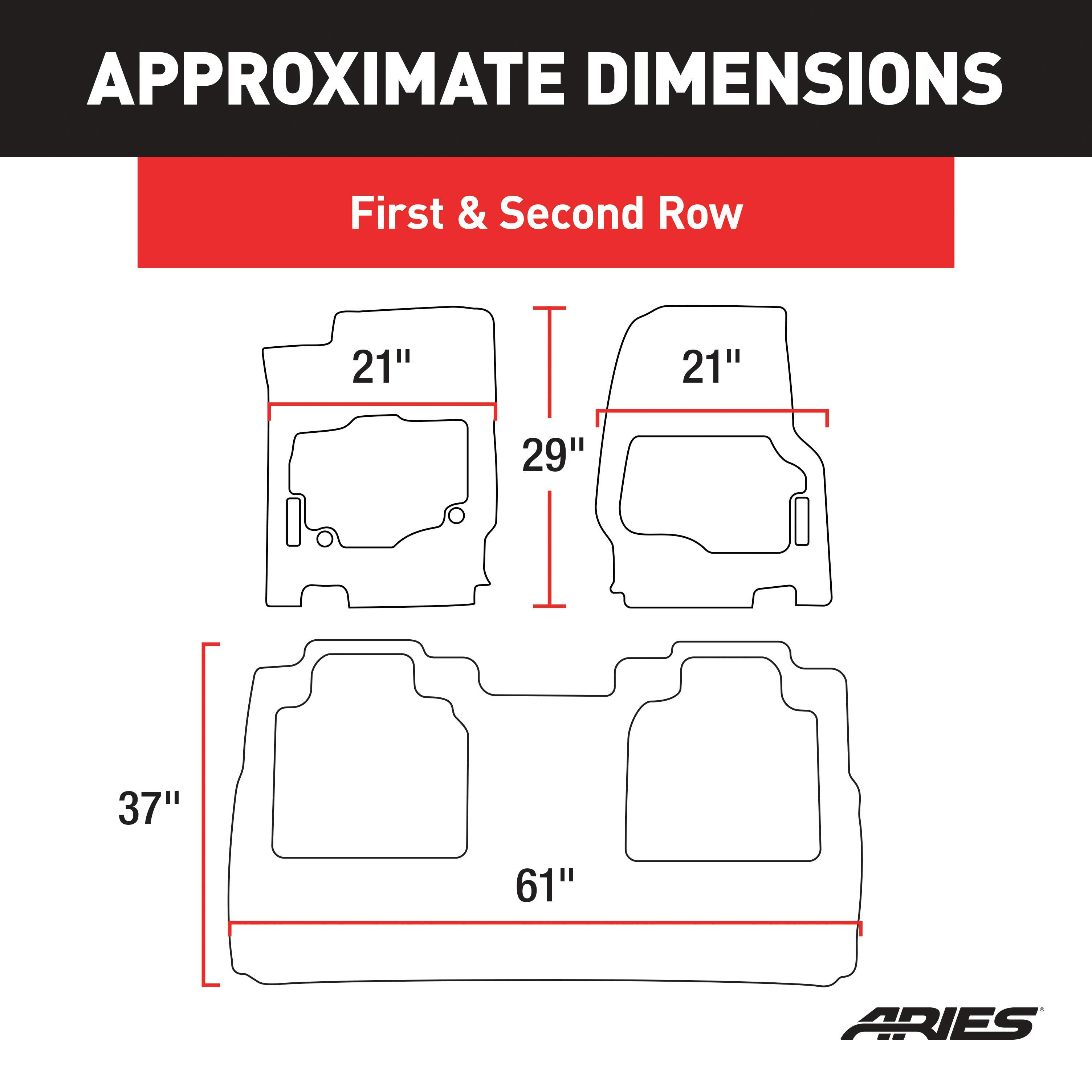 ARIES 2801009 StyleGuard XD Floor Liners
