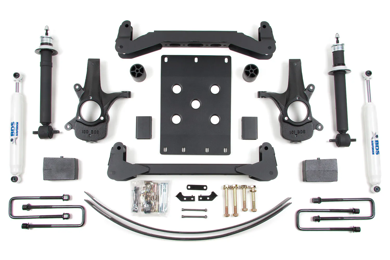 BDS Suspension 6in Front/5.5in Rear Block & AAL