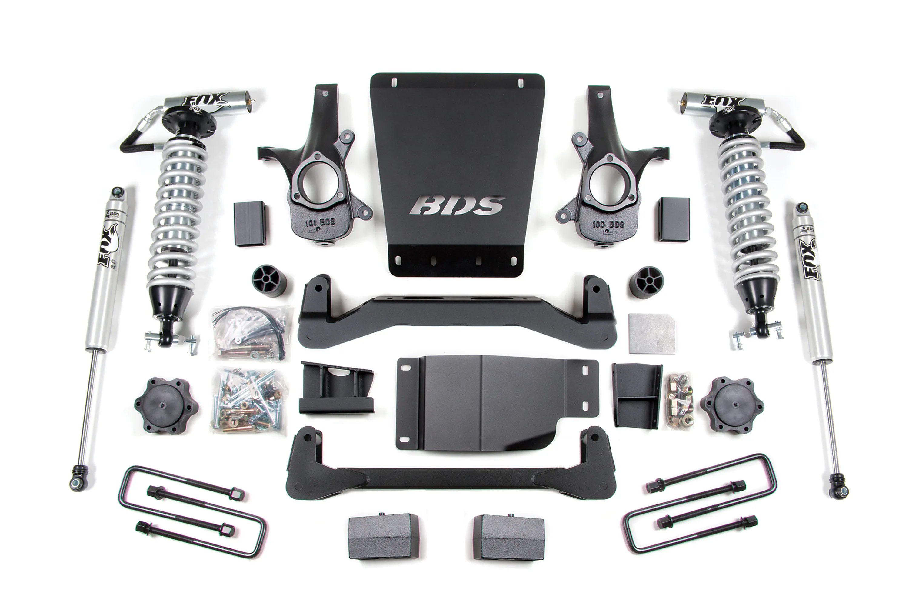 BDS Suspension 4in Front C/O /3in Rear Block