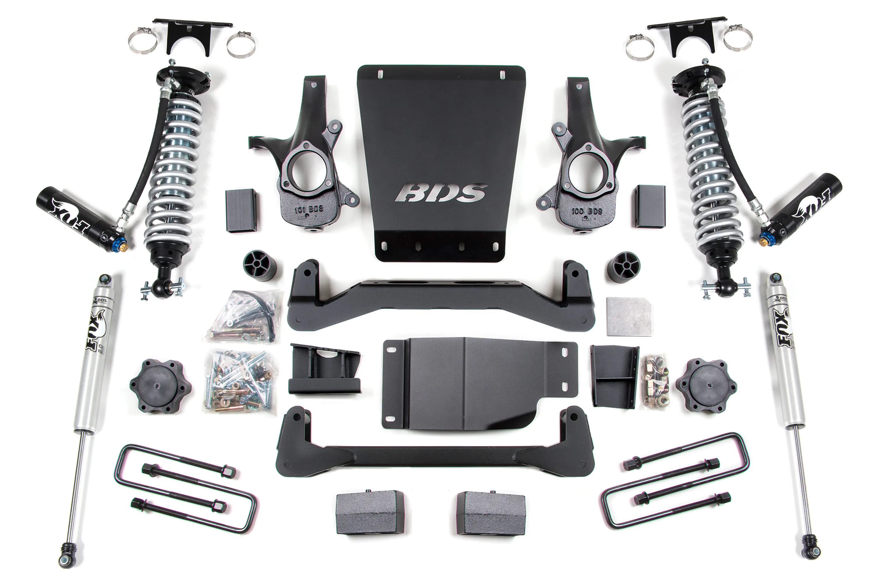 BDS Suspension 4in Front C/O DSC /3in Rear Block