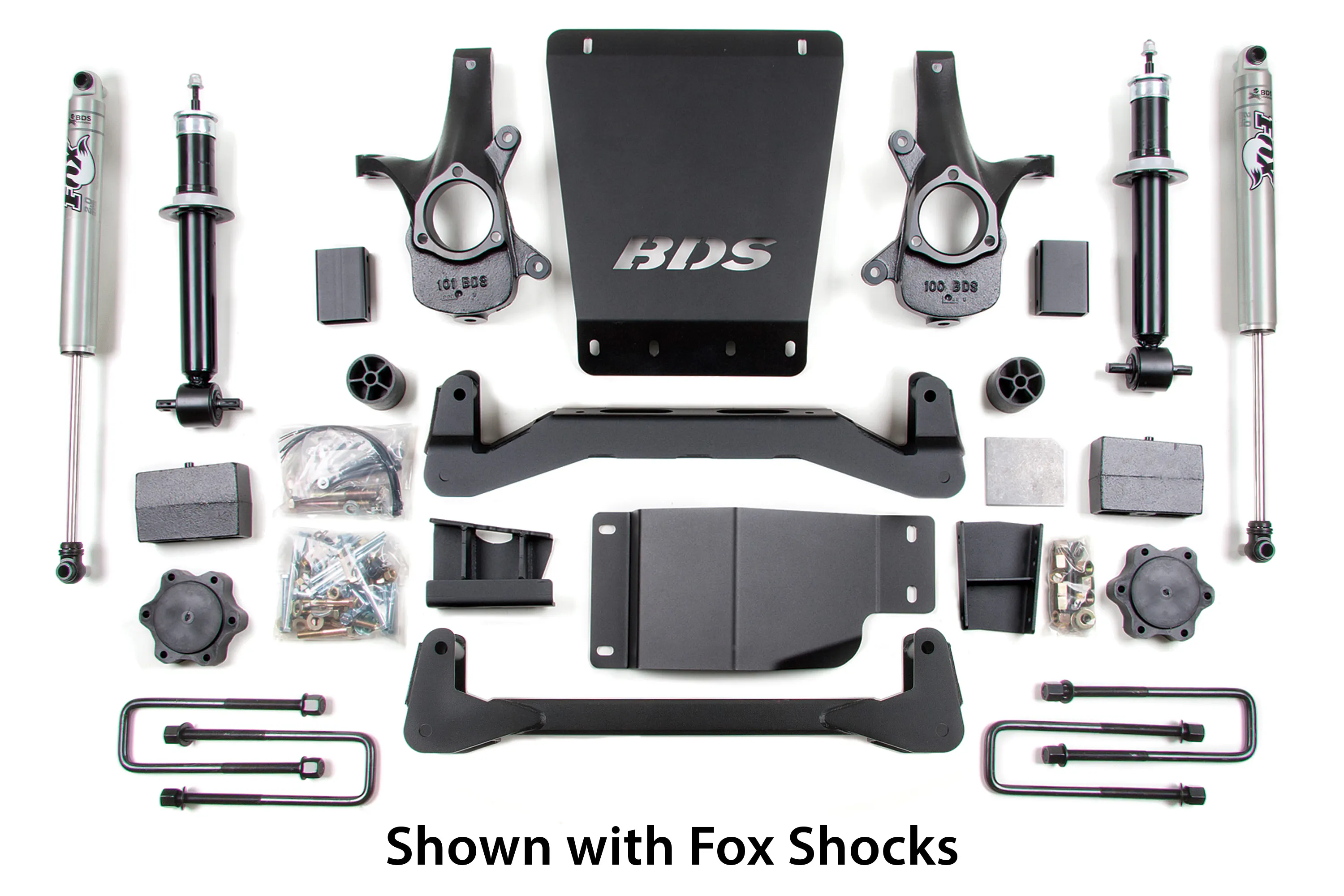 BDS Suspension 4in Front/3in Rear Block