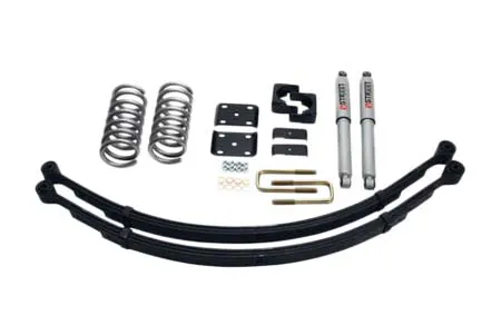 Belltech Cabs) 2" F/4" R drop W/ Street Performance Shocks