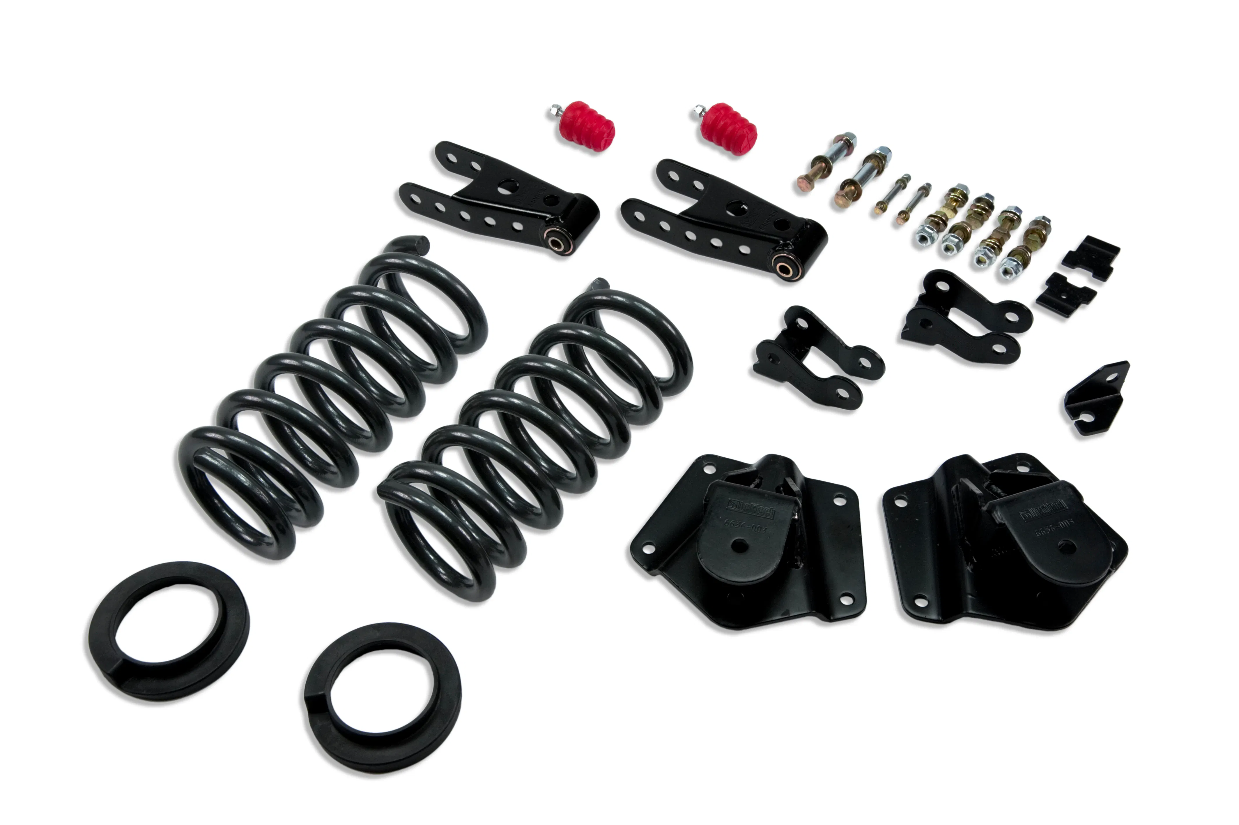 Belltech only) 2" or 3" F/4" R drop W/O Shocks