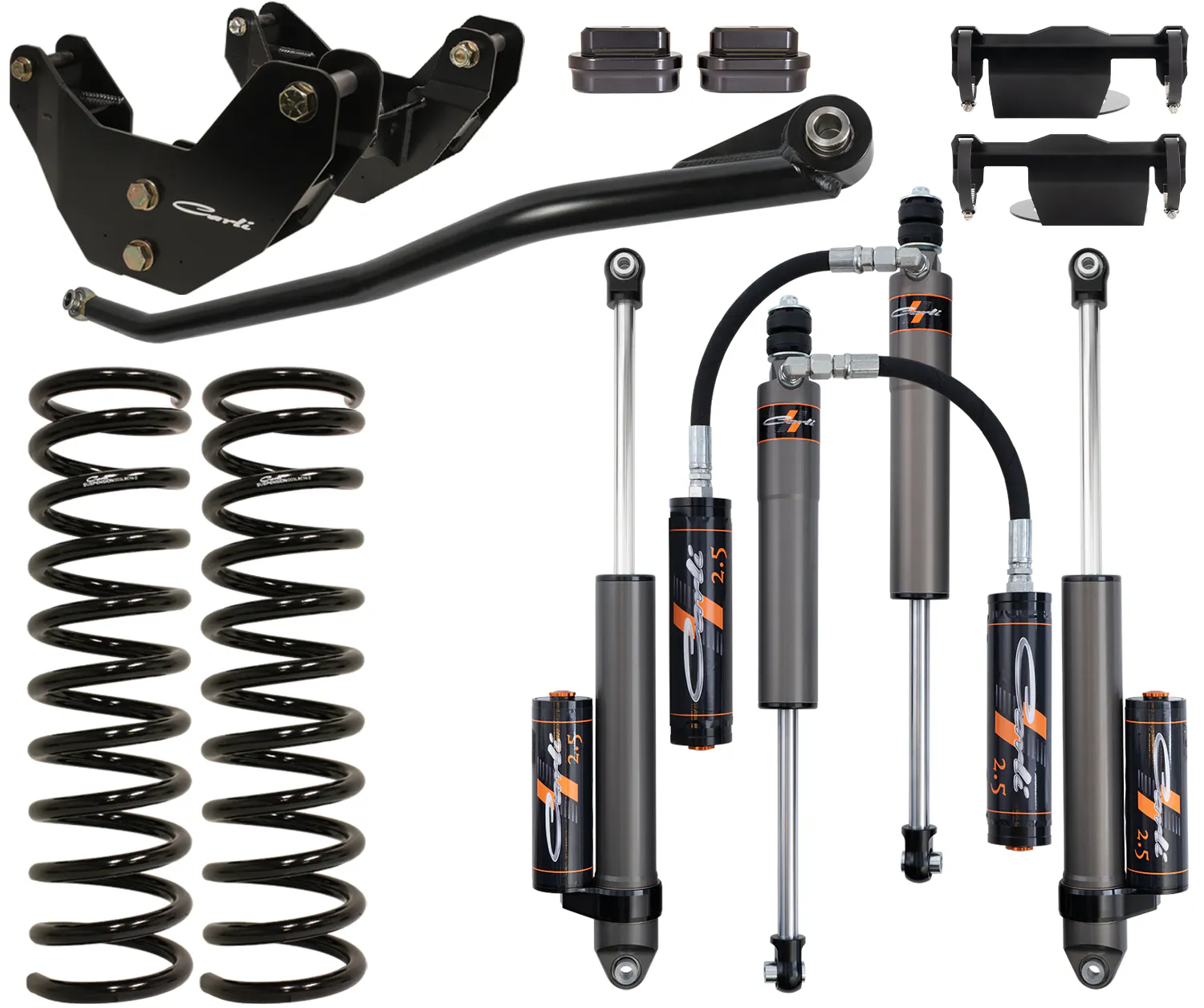Carli Suspension Carli Pathfinder System, Base, 3.25” Lift, 2013-26 Ram 3500 NON-AIR ASSIST