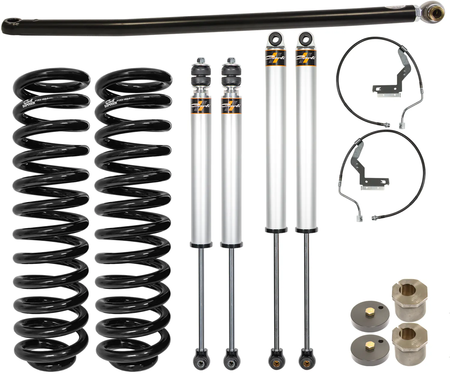 Carli Suspension Carli Commuter Leveling System, 2.5" Lift, 2005-07 Ford F250/F350, Diesel, FSP