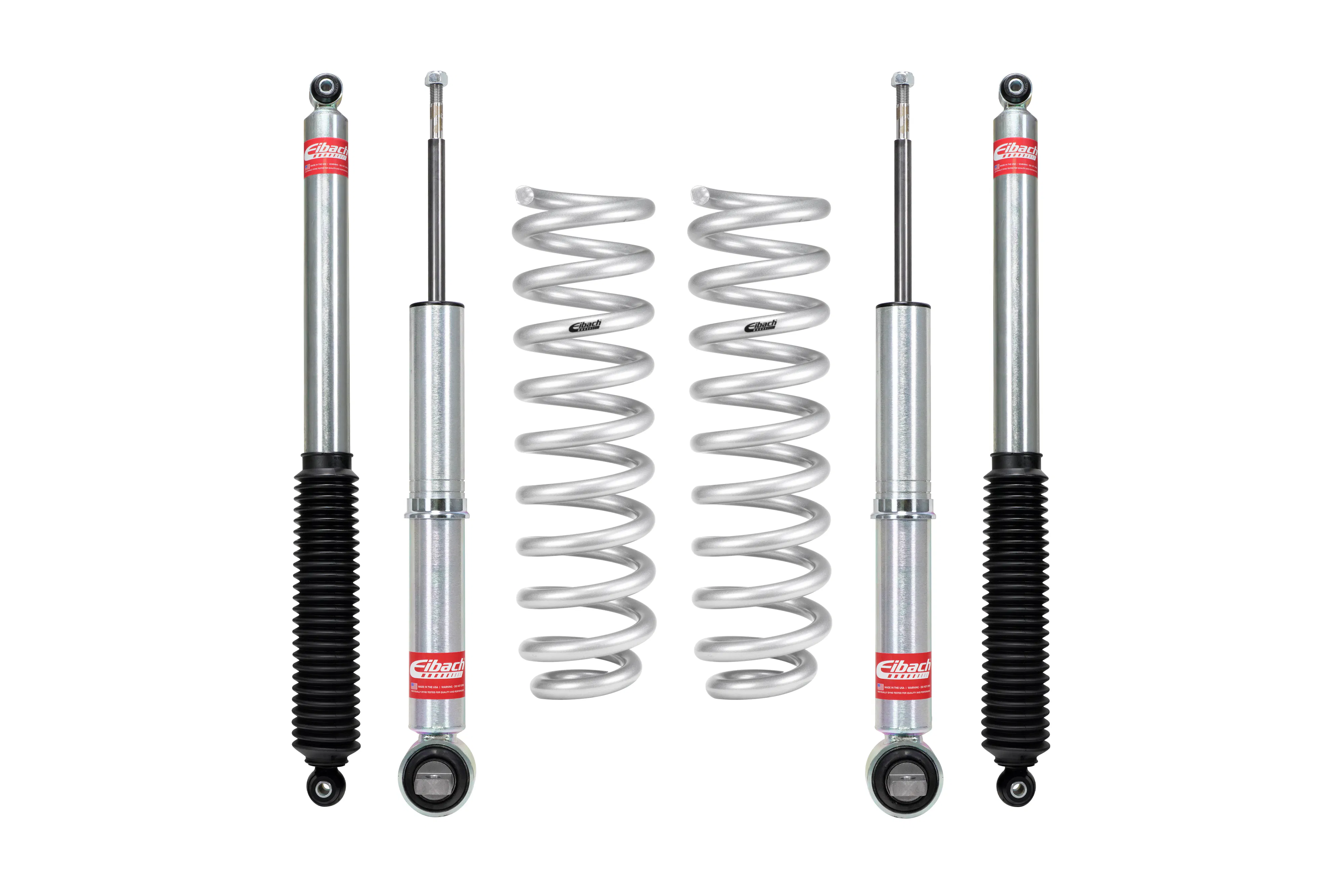 Eibach Set of 4 Shocks + 2 Front Springs