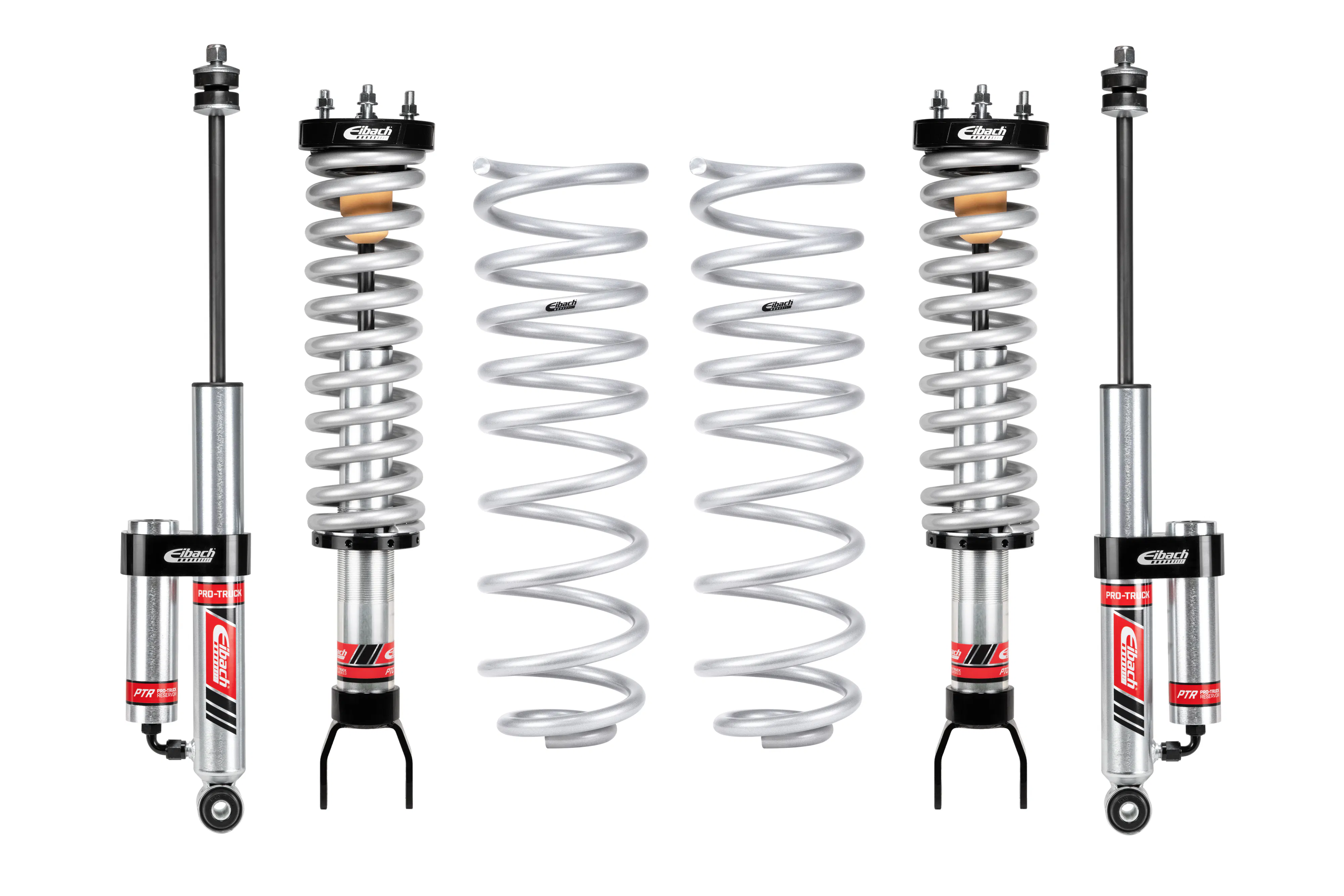 Eibach Pair of Front Coilovers + Rear Reservoir Shocks + Rear Springs