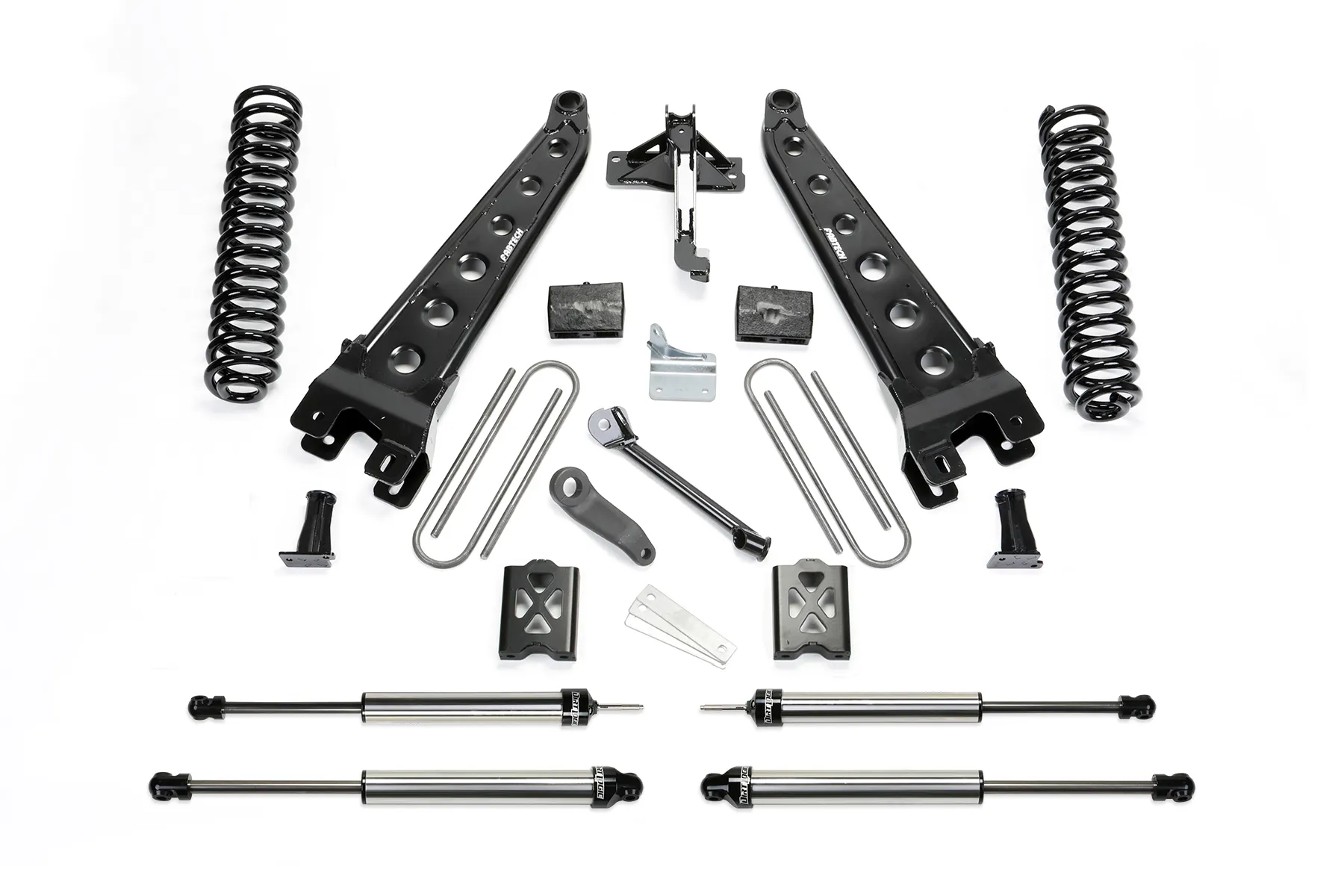 Fabtech 6" Radius Arm System with Dirt Logic Shocks