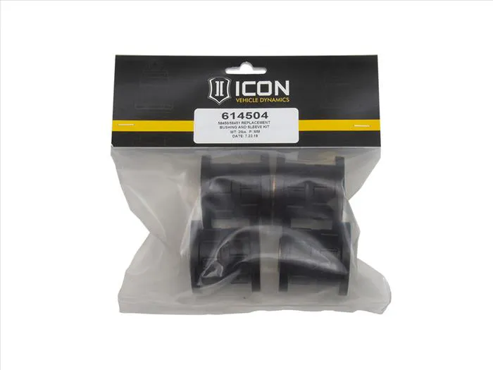 ICON Vehicle Dynamics 58450 / 58451 REPLACEMENT BUSHING AND SLEEVE KIT