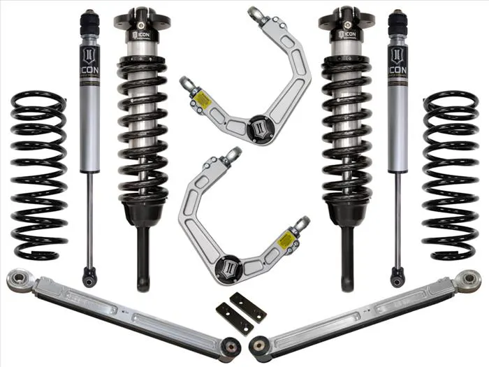 ICON Vehicle Dynamics 03-09 4RUNNER/FJ 0-3.5" STAGE 3 SUSPENSION SYSTEM W BILLET UCA