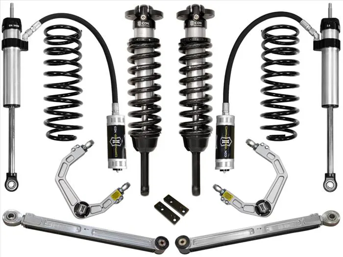 ICON Vehicle Dynamics 03-09 4RUNNER/FJ 0-3.5" STAGE 4 SUSPENSION SYSTEM W BILLET UCA