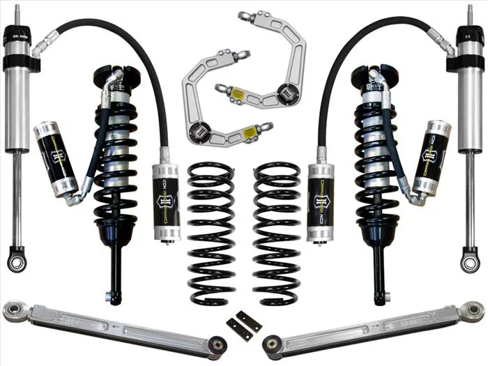 ICON Vehicle Dynamics 10-24 4RNR/10-14 FJ 0-3.5" STAGE 5 SUSPENSION SYSTEM W BILLET UCA