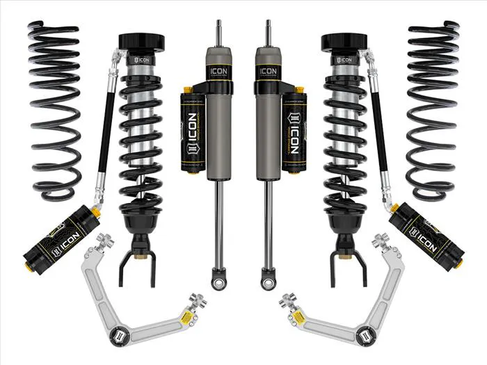 ICON Vehicle Dynamics 19-26 RAM 1500 2-3" STAGE 4 SUSPENSION SYSTEM W/ BILLET UCA