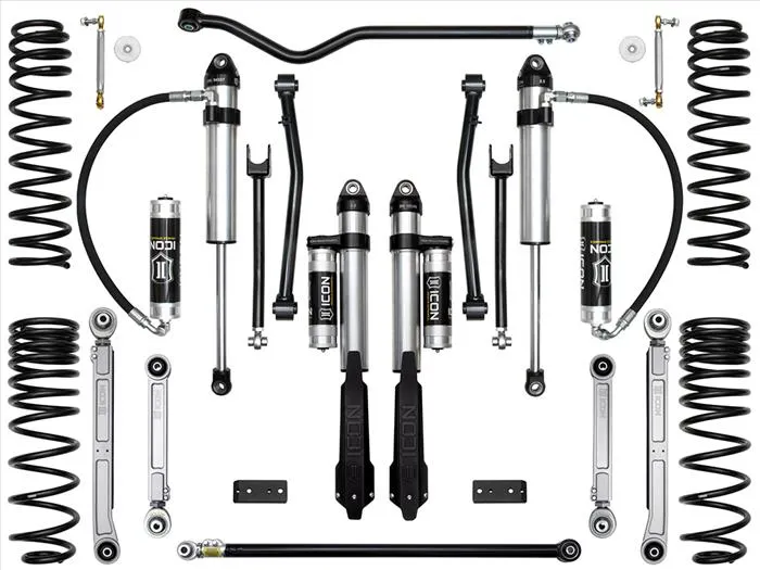 ICON Vehicle Dynamics 20-UP JEEP GLADIATOR 2.5" STAGE 7 SUSPENSION SYSTEM (BILLET)