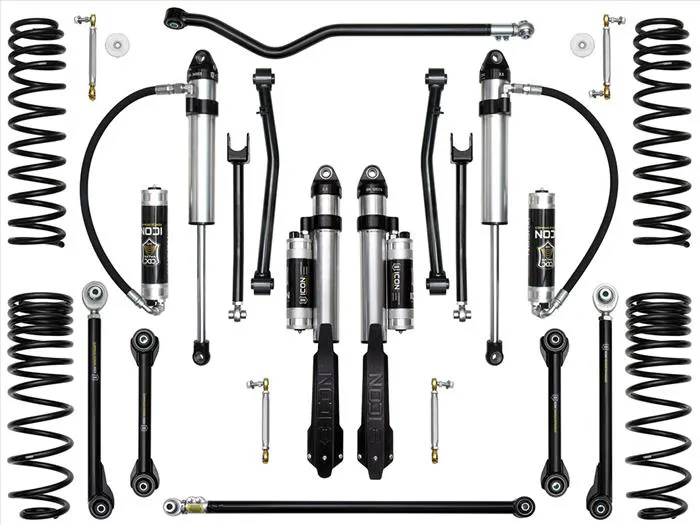 ICON Vehicle Dynamics 20-UP JEEP GLADIATOR 2.5" STAGE 8 SUSPENSION SYSTEM (TUBULAR)