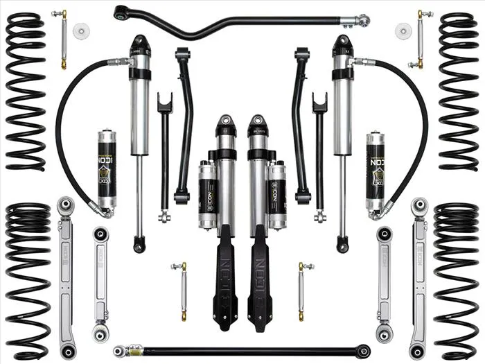 ICON Vehicle Dynamics 20-UP JEEP GLADIATOR 2.5" STAGE 8 SUSPENSION SYSTEM (BILLET)