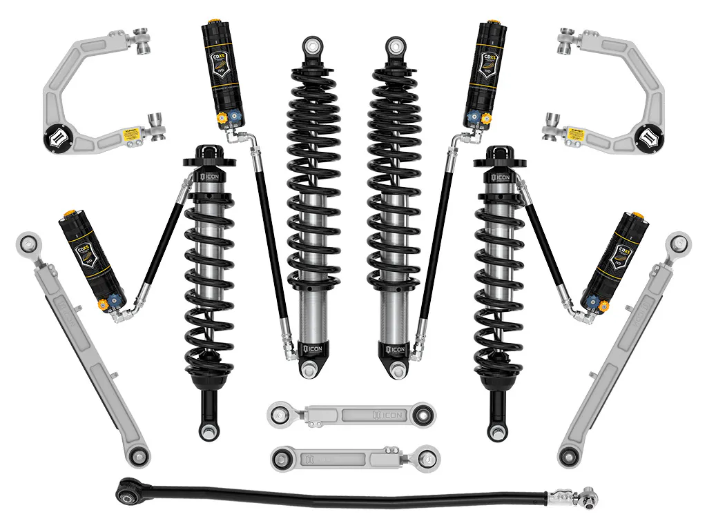 ICON Vehicle Dynamics 21-26 BRONCO SASQ 2-3" LIFT STAGE 7 SUSPENSION SYSTEM CDXS BILLET HEAVY RATE