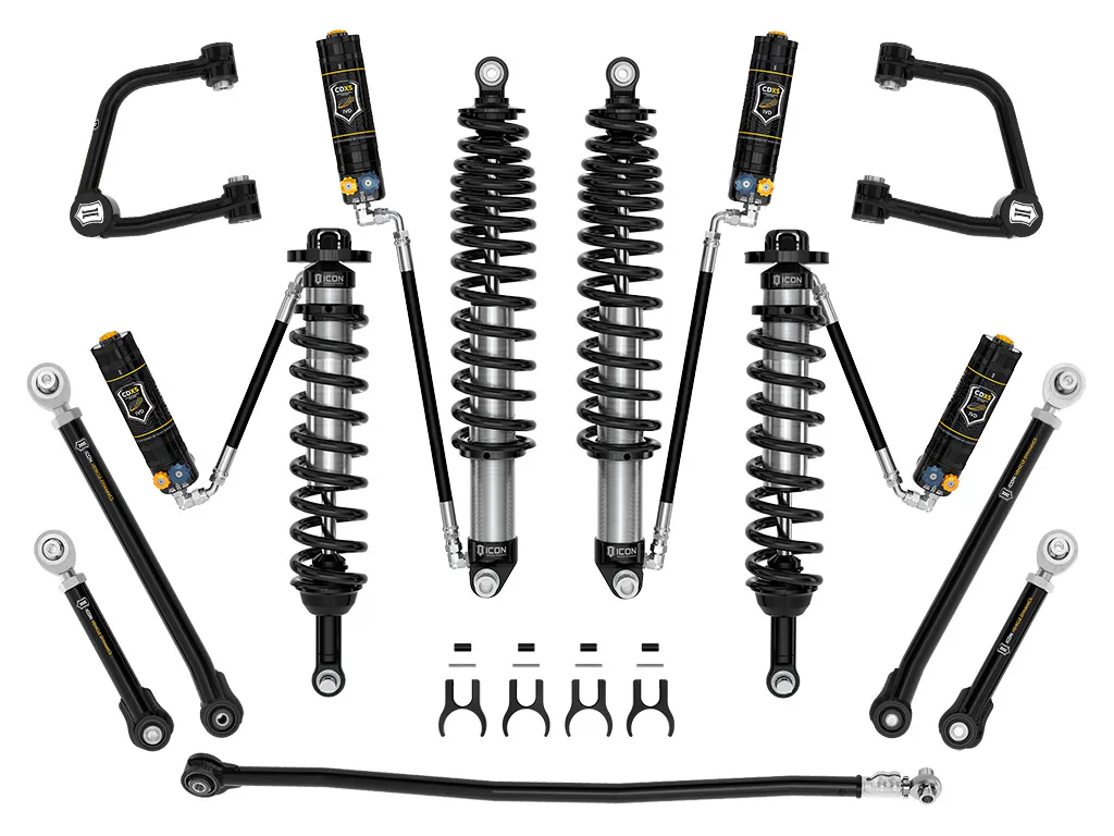 ICON Vehicle Dynamics 21-26 BRONCO SASQUATCH 2-3" LIFT STAGE 7 SUSPENSION SYSTEM CDXS TUBULAR