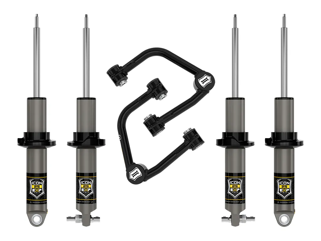 ICON Vehicle Dynamics 21-26 BRONCO HOSS 1.0 PKG 1.375-3" LIFT STAGE 2 SUSPENSION SYSTEM TUBULAR