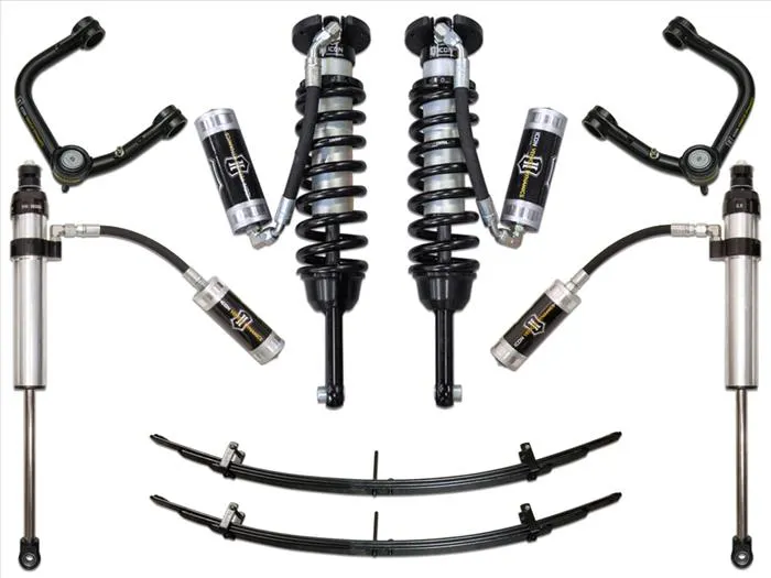 ICON Vehicle Dynamics 05-15 TACOMA 0-3.5"/16-23 0-2.75" STAGE 5 SUSPENSION SYSTEM W TUBULAR