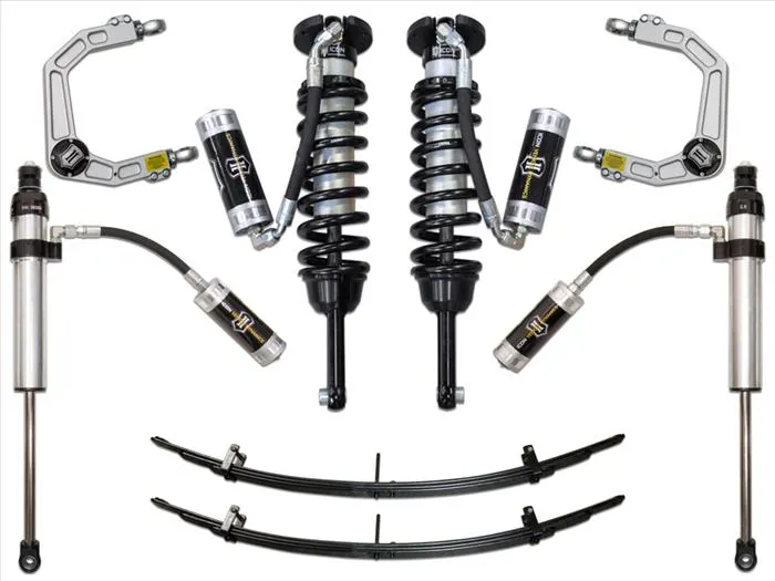 ICON Vehicle Dynamics 05-15 TACOMA 0-3.5"/16-23 0-2.75" STAGE 5 SUSPENSION SYSTEM W BILLET