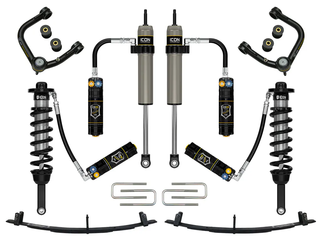 ICON Vehicle Dynamics 05-15 TACOMA 0-3.5"/16-23 0-2.75" STAGE 6 SUSPENSION SYSTEM TUBULAR CDXS