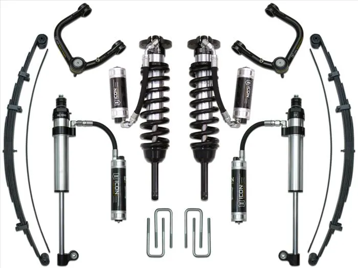 ICON Vehicle Dynamics 05-15 TACOMA 0-3.5"/16-23 0-2.75" STAGE 9 SUSPENSION SYSTEM TUBULAR CDCV
