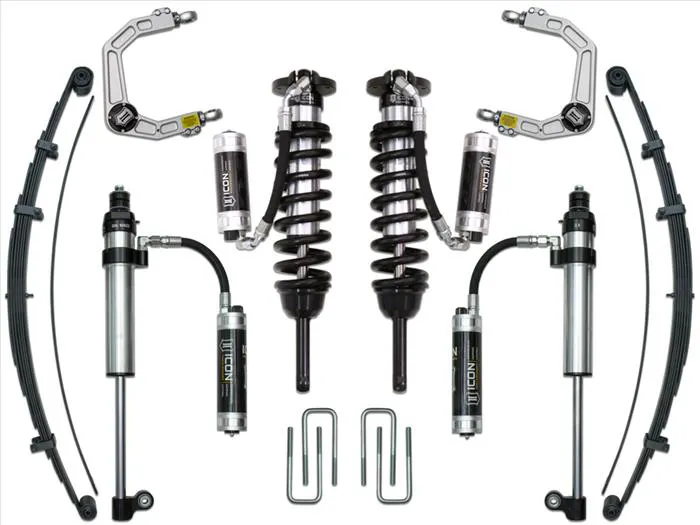 ICON Vehicle Dynamics 05-15 TACOMA 0-3.5"/16-23 0-2.75" STAGE 9 SUSPENSION SYSTEM BILLET CDCV