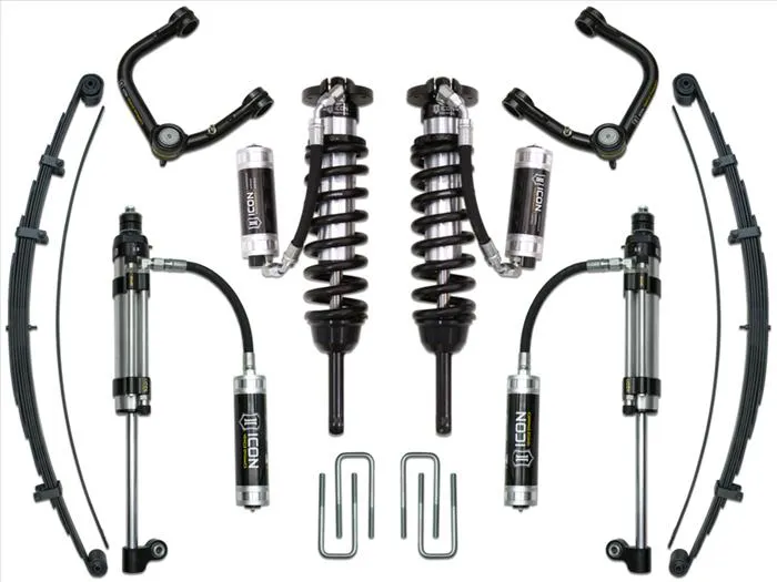 ICON Vehicle Dynamics 05-15 TACOMA 0-3.5"/16-23 0-2.75" STAGE 10 SUSPENSION SYSTEM TUBULAR CDCV
