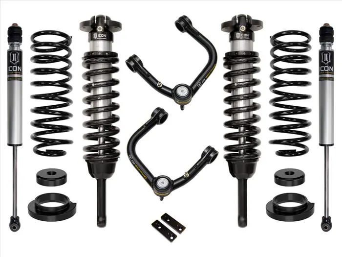 ICON Vehicle Dynamics 03-09 GX470 0-3.5" STAGE 2 SUSPENSION SYSTEM W TUBULAR UCA