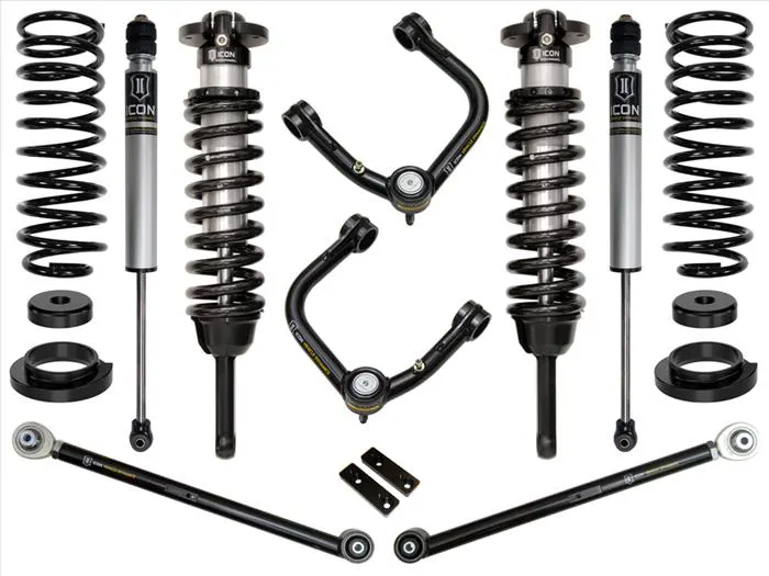 ICON Vehicle Dynamics 03-09 GX470 0-3.5" STAGE 3 SUSPENSION SYSTEM W TUBULAR UCA