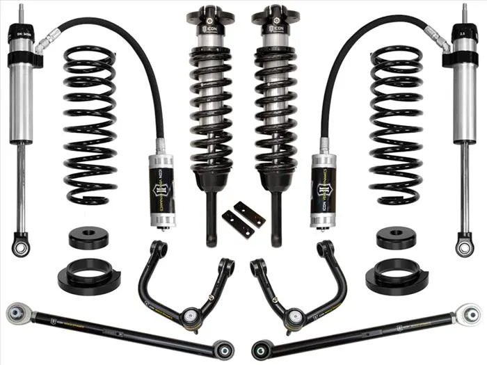ICON Vehicle Dynamics 03-09 GX470 0-3.5" STAGE 4 SUSPENSION SYSTEM W TUBULAR UCA