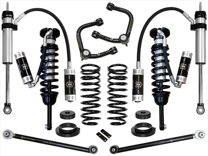 ICON Vehicle Dynamics 03-09 GX470 0-3.5" STAGE 5 SUSPENSION SYSTEM W TUBULAR UCA
