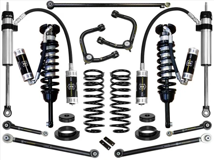 ICON Vehicle Dynamics 03-09 GX470 0-3.5" STAGE 6 SUSPENSION SYSTEM W TUBULAR UCA
