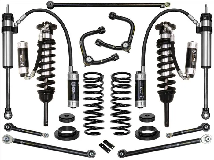 ICON Vehicle Dynamics 03-09 GX470 0-3.5" STAGE 7 SUSPENSION SYSTEM W TUBULAR UCA