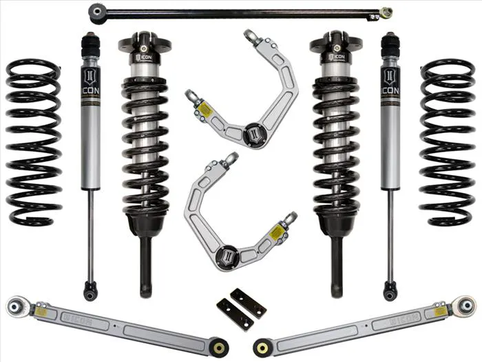 ICON Vehicle Dynamics 10-UP GX460 0-3.5" STAGE 3 SUSPENSION SYSTEM W BILLET UCA