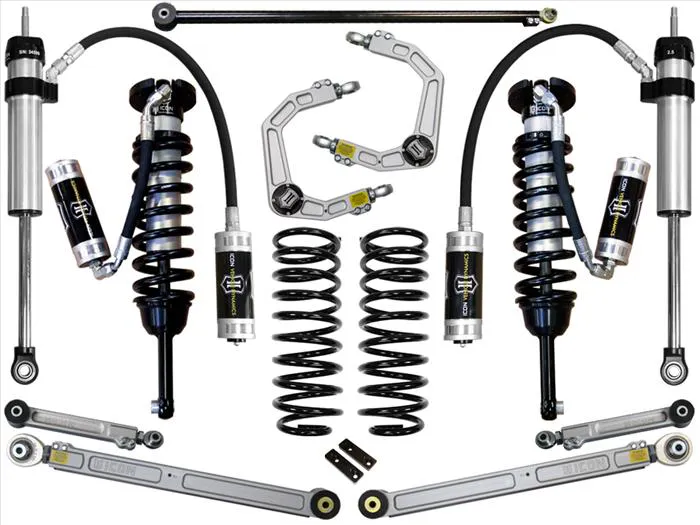 ICON Vehicle Dynamics 10-UP GX460 0-3.5" STAGE 6 SUSPENSION SYSTEM W BILLET UCA