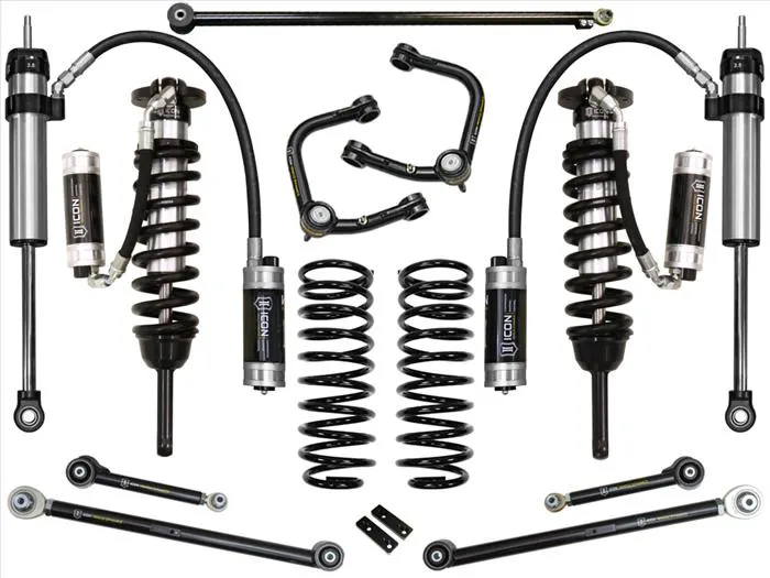 ICON Vehicle Dynamics 10-UP GX460 0-3.5" STAGE 7 SUSPENSION SYSTEM W TUBULAR UCA