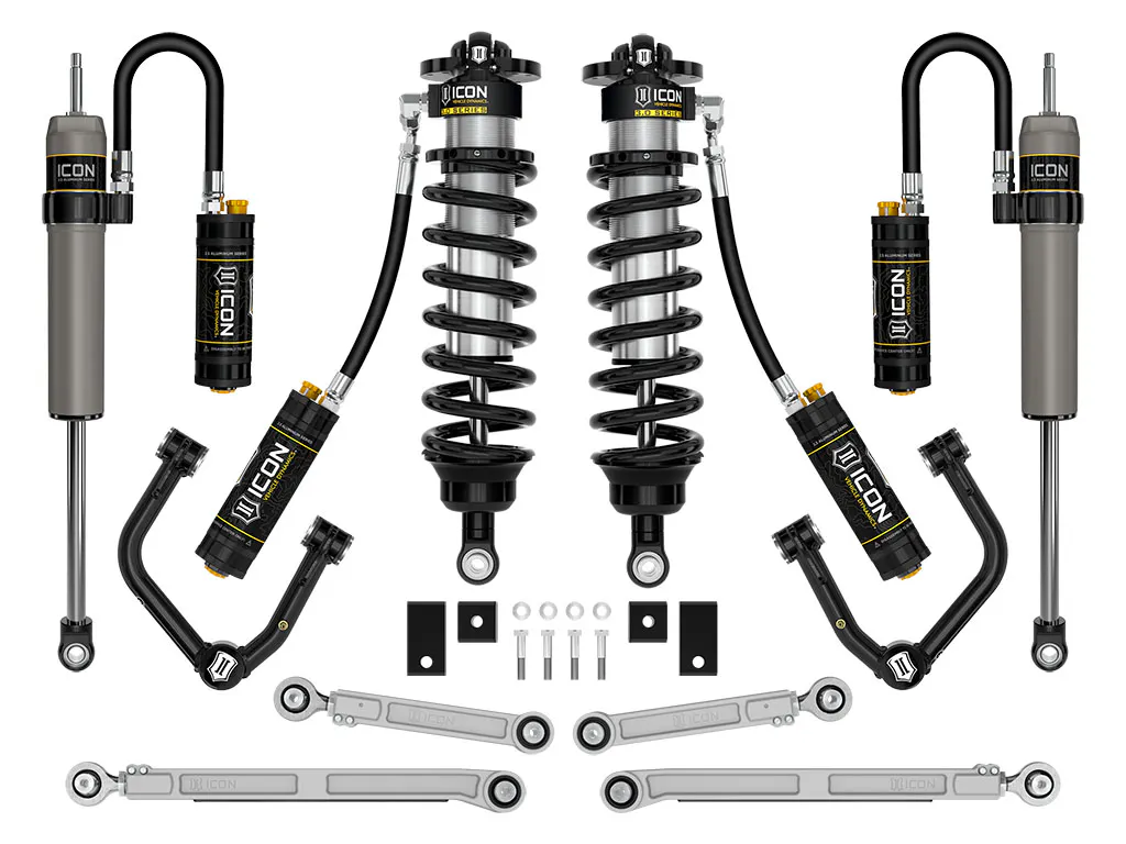 ICON Vehicle Dynamics 22-26 TUNDRA 2-3.25" STAGE 1 3.0 SUSPENSION SYSTEM TUBULAR CDCV