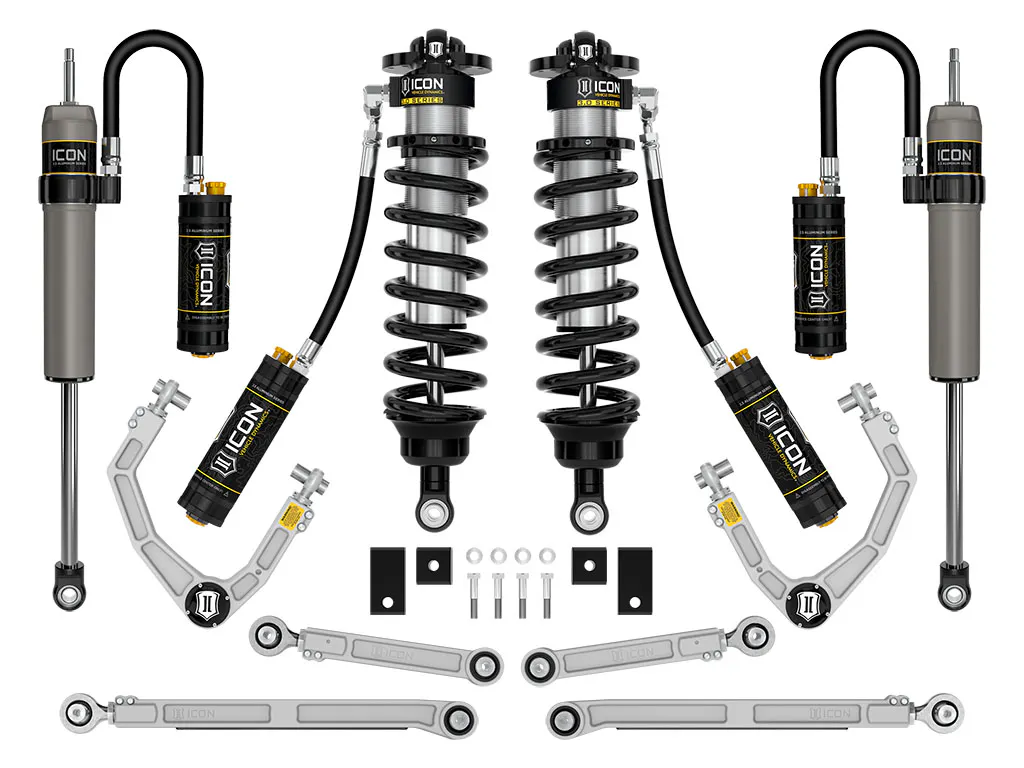 ICON Vehicle Dynamics 22-26 TUNDRA 1.25-3.25" STAGE 1 3.0 SUSPENSION SYSTEM BILLET CDCV