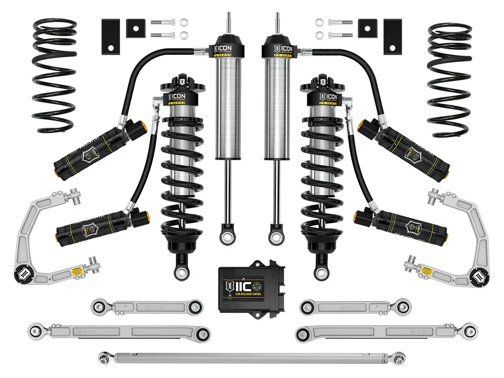ICON Vehicle Dynamics 23-26 SEQUOIA 3-4.25" STAGE 4 3.0 SUSPENSION SYSTEM BILLET