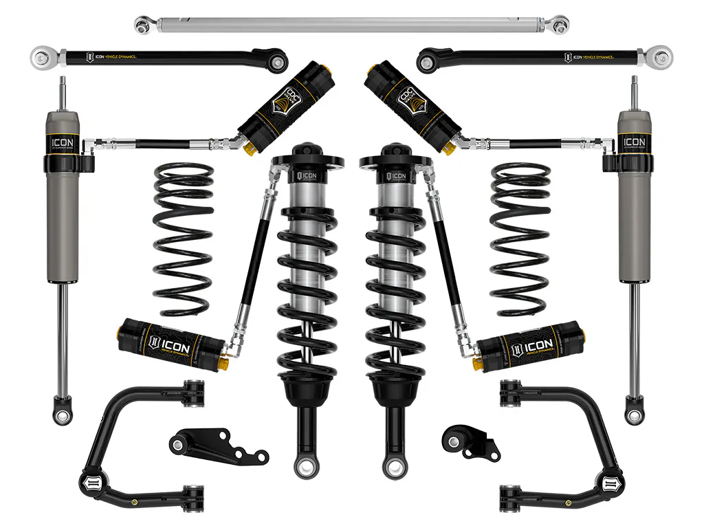 ICON Vehicle Dynamics 24-26 GX550 1.25-3" STAGE 8 SUSPENSION SYSTEM CDCV TUBULAR