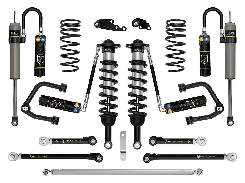 ICON Vehicle Dynamics 24-26 GX550 1.25-3" STAGE 9 SUSPENSION SYSTEM CDXS TUBULAR