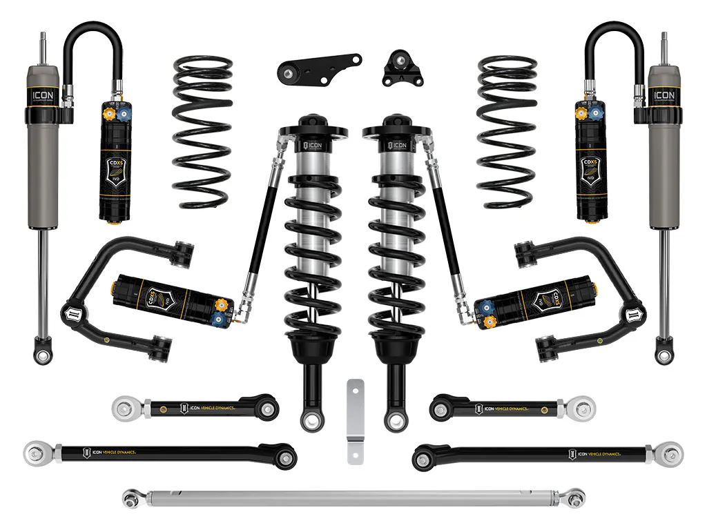 ICON Vehicle Dynamics 24-26 LAND CRUISER 250 SERIES 1.25-3" LIFT STAGE 9 SUSP SYSTEM CDXS TUBULAR
