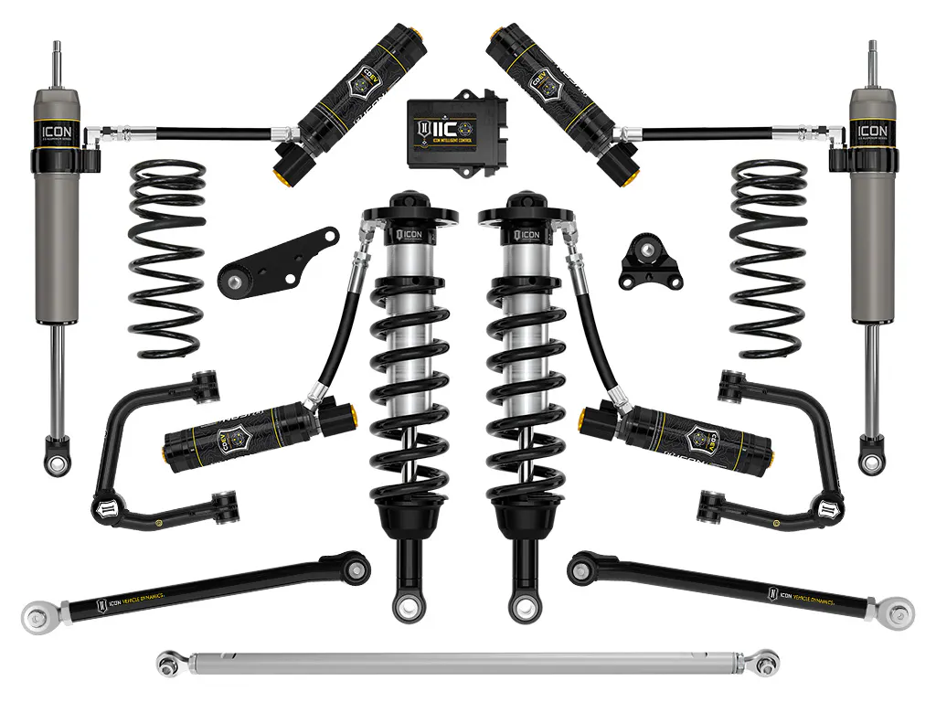 ICON Vehicle Dynamics 24-26 LAND CRUISER 250 SERIES 1.25-3" LIFT STAGE 11 SUSPENSION SYSTEM TUBULAR
