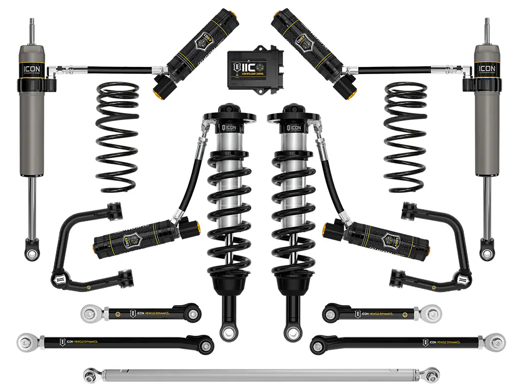 ICON Vehicle Dynamics 25-26 4RUNNER 2WD 1.25-3" LIFT STAGE 14 SUSPENSION SYSTEM TUBULAR