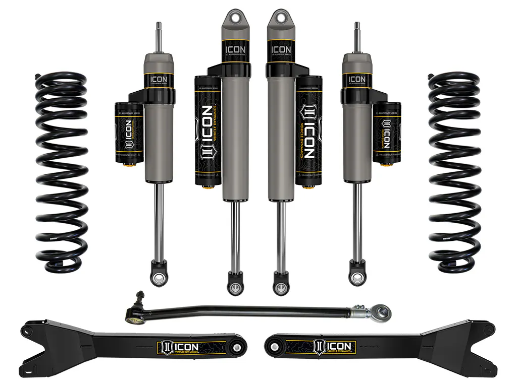 ICON Vehicle Dynamics 23-26 FORD F250/F350 DIESEL 2.5" STAGE 3 SUSPENSION SYSTEM W/ RADIUS ARMS